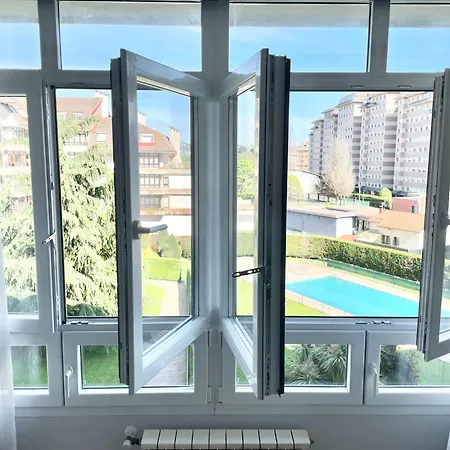 El Mirador De Viesques. Piscina Y Parking Privado! 아파트 기욘